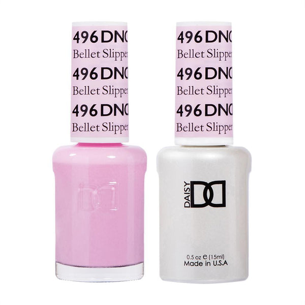  DND Gel Nail Polish Duo - 496 Bellet Slipper by DND - Daisy Nail Designs sold by DTK Nail Supply