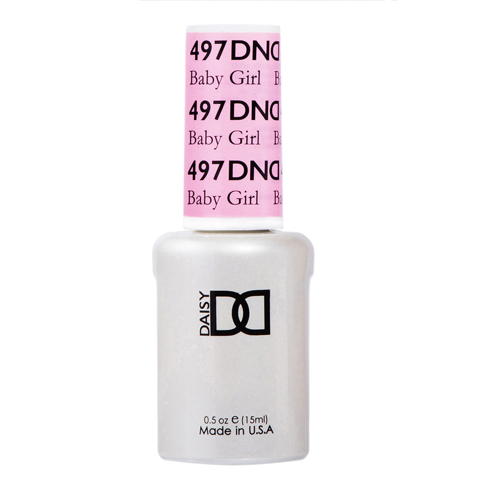DND Gel Polish - 497 Pink Colors - Baby Girl by DND - Daisy Nail Designs sold by DTK Nail Supply