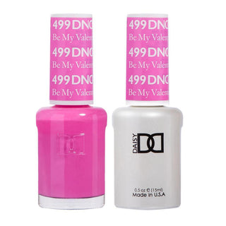  DND Gel Nail Polish Duo - 499 Pink Colors - Be My Valentine by DND - Daisy Nail Designs sold by DTK Nail Supply