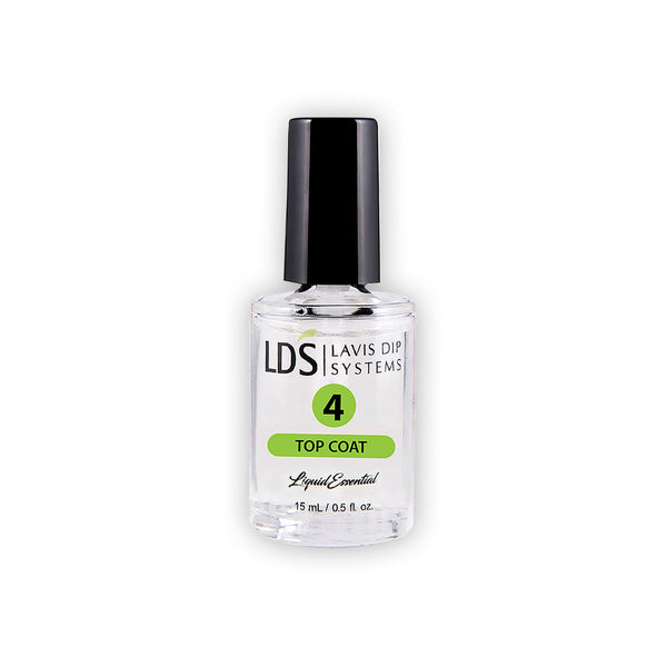  LDS Dipping Powder Essentials #4 Top Coat 0.5 oz (OP) by LDS sold by DTK Nail Supply