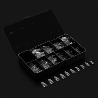  APRES - Gel-X™ Natural Coffin Medium Box of Tips by Apres sold by DTK Nail Supply