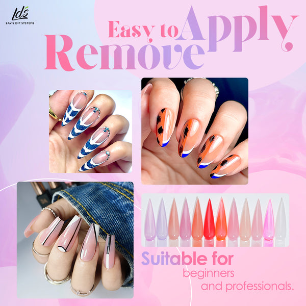  Jelly Gel Polish Colors - LDS 12 Hint of Violet - Nude Collection by LDS sold by DTK Nail Supply