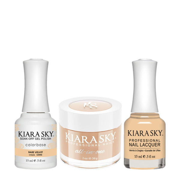  Kiara Sky All-In-One 3 in 1 - 5006 BARE VELVET by Kiara Sky All In One sold by DTK Nail Supply