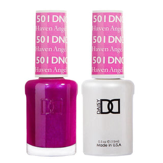  DND Gel Nail Polish Duo - 501 Purple Colors - Haven Angel by DND - Daisy Nail Designs sold by DTK Nail Supply