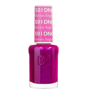 DND Nail Lacquer - 501 Purple Colors - Haven Angel by DND - Daisy Nail Designs sold by DTK Nail Supply