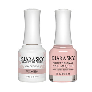  Kiara Sky Gel Nail Polish Duo - All-In-One - 5010 WIFEY MATERIAL by Kiara Sky All In One sold by DTK Nail Supply