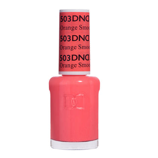 DND Nail Lacquer - 503 Orange Colors - Orange Smoothie by DND - Daisy Nail Designs sold by DTK Nail Supply