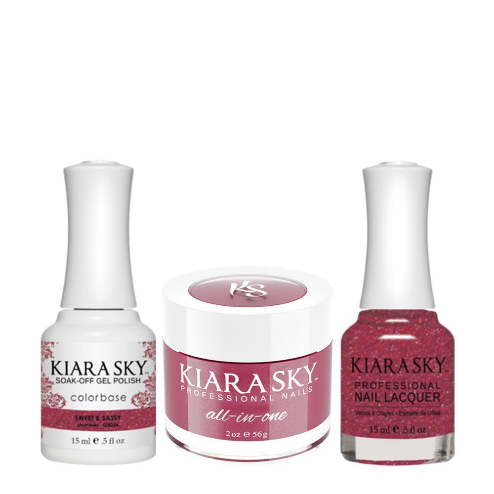  Kiara Sky All-In-One 3 in 1 - 5036 SWEET & SASSY by Kiara Sky All In One sold by DTK Nail Supply