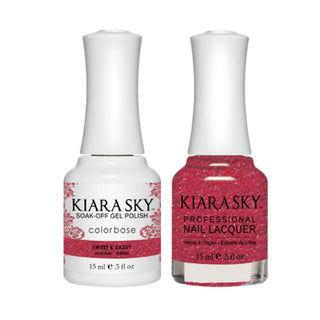  Kiara Sky Gel Nail Polish Duo - All-In-One - 5036 SWEET & SASSY by Kiara Sky sold by DTK Nail Supply