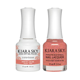  Kiara Sky Gel Nail Polish Duo - All-In-One - 5042 HIGH KEY, LIKE ME by Kiara Sky sold by DTK Nail Supply