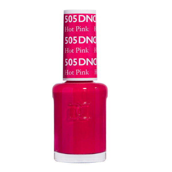 DND Nail Lacquer - 505 Pink Colors - Hot Pink by DND - Daisy Nail Designs sold by DTK Nail Supply