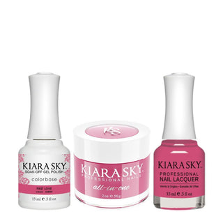  Kiara Sky All-In-One 3 in 1 - 5054 FIRST LOVE by Kiara Sky All In One sold by DTK Nail Supply