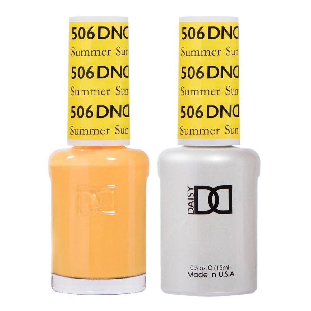  DND Gel Nail Polish Duo - 506 Summer Sun by DND - Daisy Nail Designs sold by DTK Nail Supply