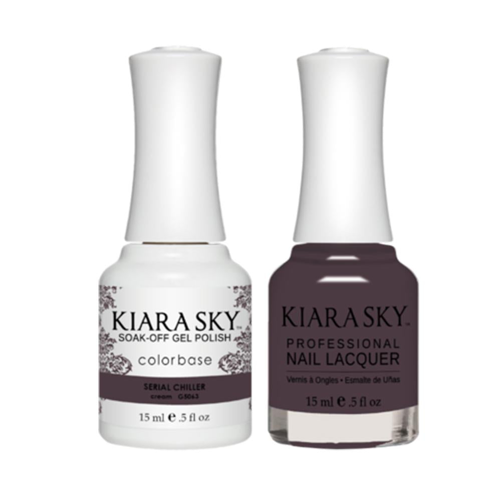  Kiara Sky Gel Nail Polish Duo - All-In-One - 5063 SERIAL CHILLER by Kiara Sky sold by DTK Nail Supply