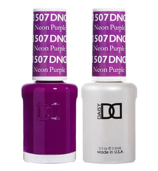  DND Gel Nail Polish Duo - 507 Purple Colors - Neon Purple by DND - Daisy Nail Designs sold by DTK Nail Supply