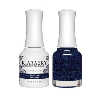  Kiara Sky Gel Nail Polish Duo - All-In-One - 5083 KEEP IT 100 by Kiara Sky sold by DTK Nail Supply