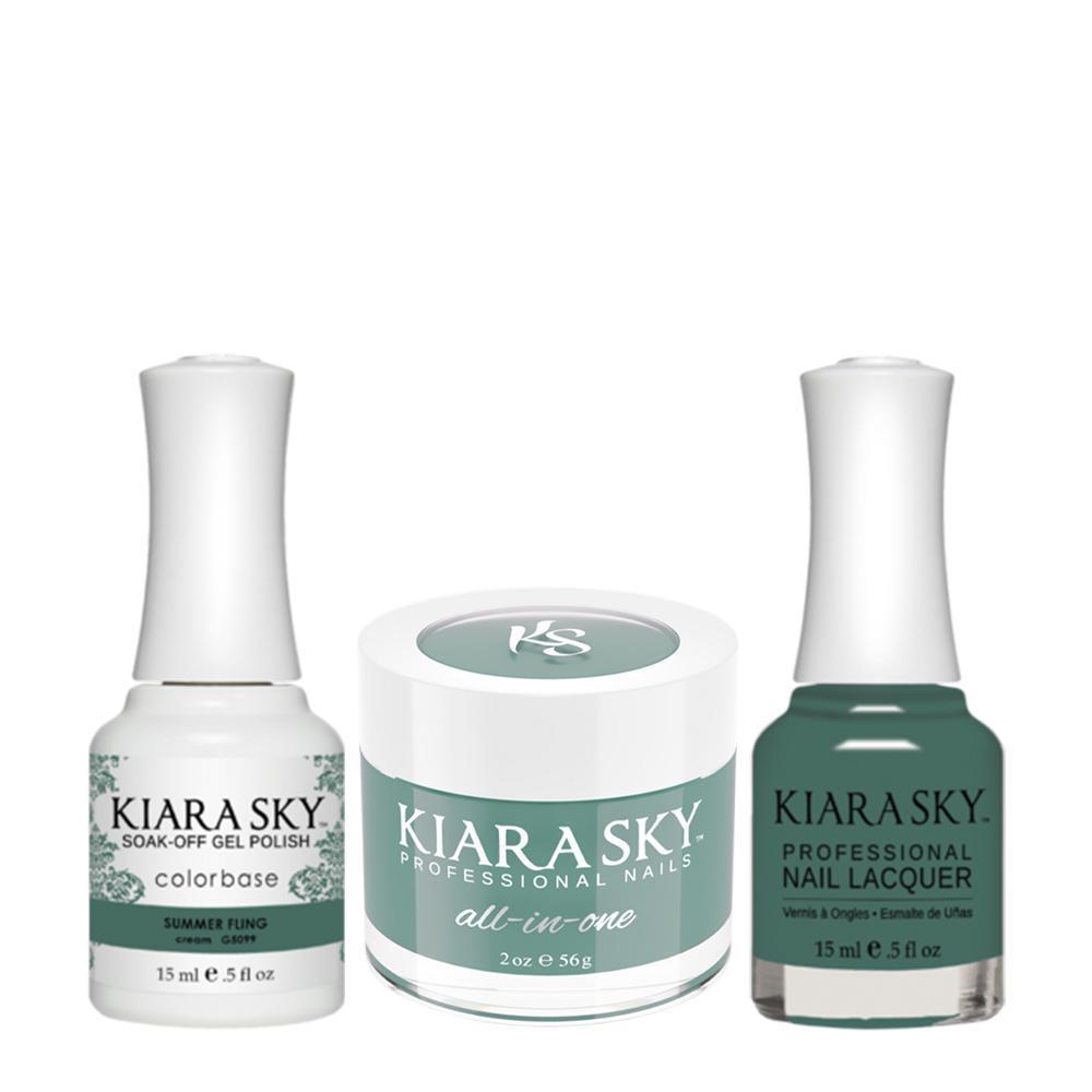  Kiara Sky All-In-One 3 in 1 - 5099 SUMMER FLING by Kiara Sky All In One sold by DTK Nail Supply