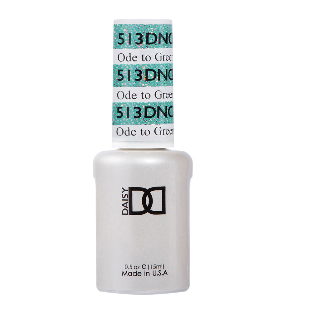 DND Gel Polish - 513 Green Colors - Ode to Green by DND - Daisy Nail Designs sold by DTK Nail Supply