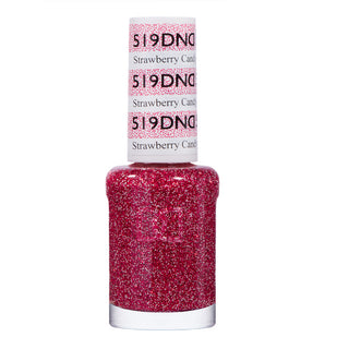 DND Nail Lacquer - 519 Red Colors - Strawberry Candy by DND - Daisy Nail Designs sold by DTK Nail Supply