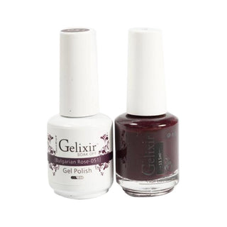  Gelixir Gel Nail Polish Duo - 051 Purple Colors - Bulgarian Rose by Gelixir sold by DTK Nail Supply