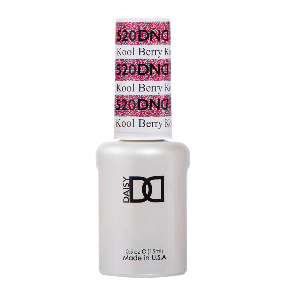 DND Gel Polish - 520 Pink Colors - Kool Berry by DND - Daisy Nail Designs sold by DTK Nail Supply