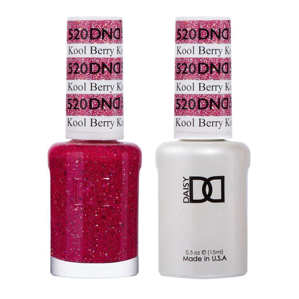  DND Gel Nail Polish Duo - 520 Kool Berry by DND - Daisy Nail Designs sold by DTK Nail Supply