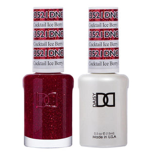  DND Gel Nail Polish Duo - 521 Red Colors - Ice Berry Cocktail by DND - Daisy Nail Designs sold by DTK Nail Supply