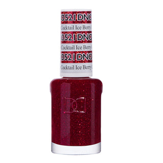 DND Nail Lacquer - 521 Red Colors - Ice Berry Cocktail by DND - Daisy Nail Designs sold by DTK Nail Supply