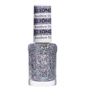 DND Nail Lacquer - 523 Glitter Colors - Rainbow Day by DND - Daisy Nail Designs sold by DTK Nail Supply