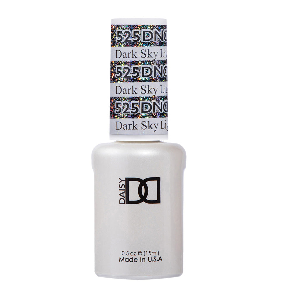 DND Gel Polish - 525 Glitter Colors - Dark Sky Lignt by DND - Daisy Nail Designs sold by DTK Nail Supply