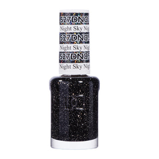 DND Nail Lacquer - 527 Glitter Colors - Night Sky by DND - Daisy Nail Designs sold by DTK Nail Supply