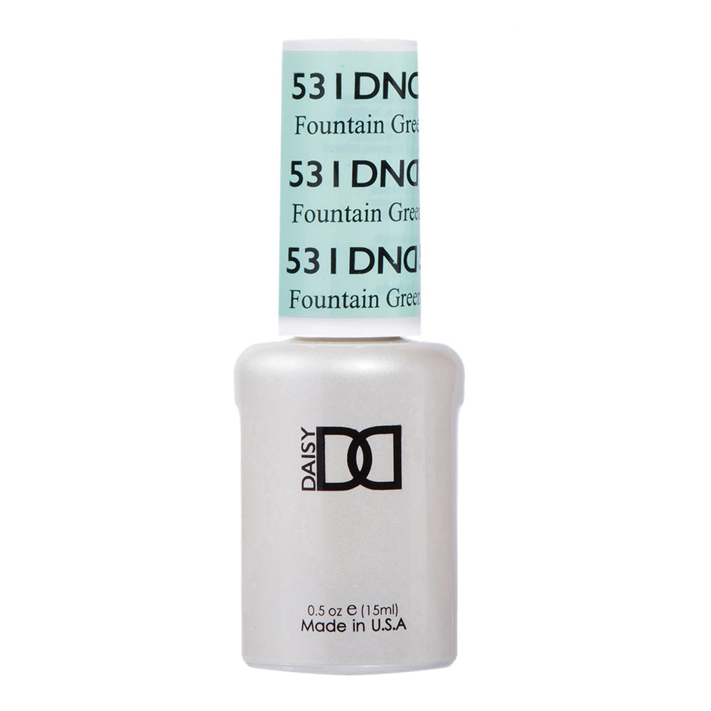  DND Gel Polish - 531 Green Colors - Fountain Green, UT by DND - Daisy Nail Designs sold by DTK Nail Supply