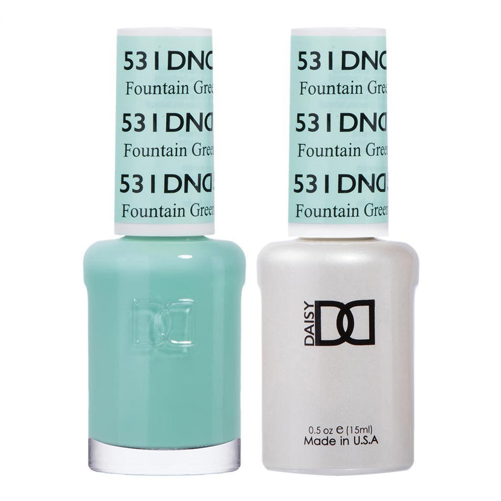  DND Gel Nail Polish Duo - 531 Fountain Green, UT by DND - Daisy Nail Designs sold by DTK Nail Supply