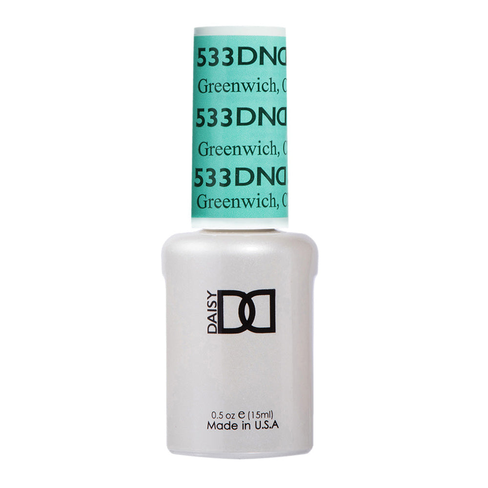  DND Gel Polish - 533 Green Colors - Greenwich, CN by DND - Daisy Nail Designs sold by DTK Nail Supply