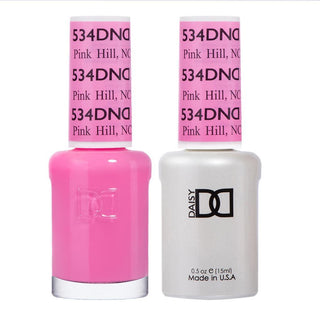  DND Gel Nail Polish Duo - 534 Pink Colors - Pink Hill, NC by DND - Daisy Nail Designs sold by DTK Nail Supply