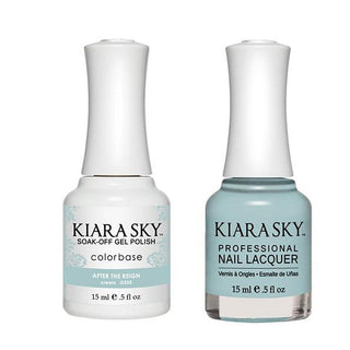  Kiara Sky Gel Nail Polish Duo - 535 Blue Colors - After The Reign by Kiara Sky sold by DTK Nail Supply