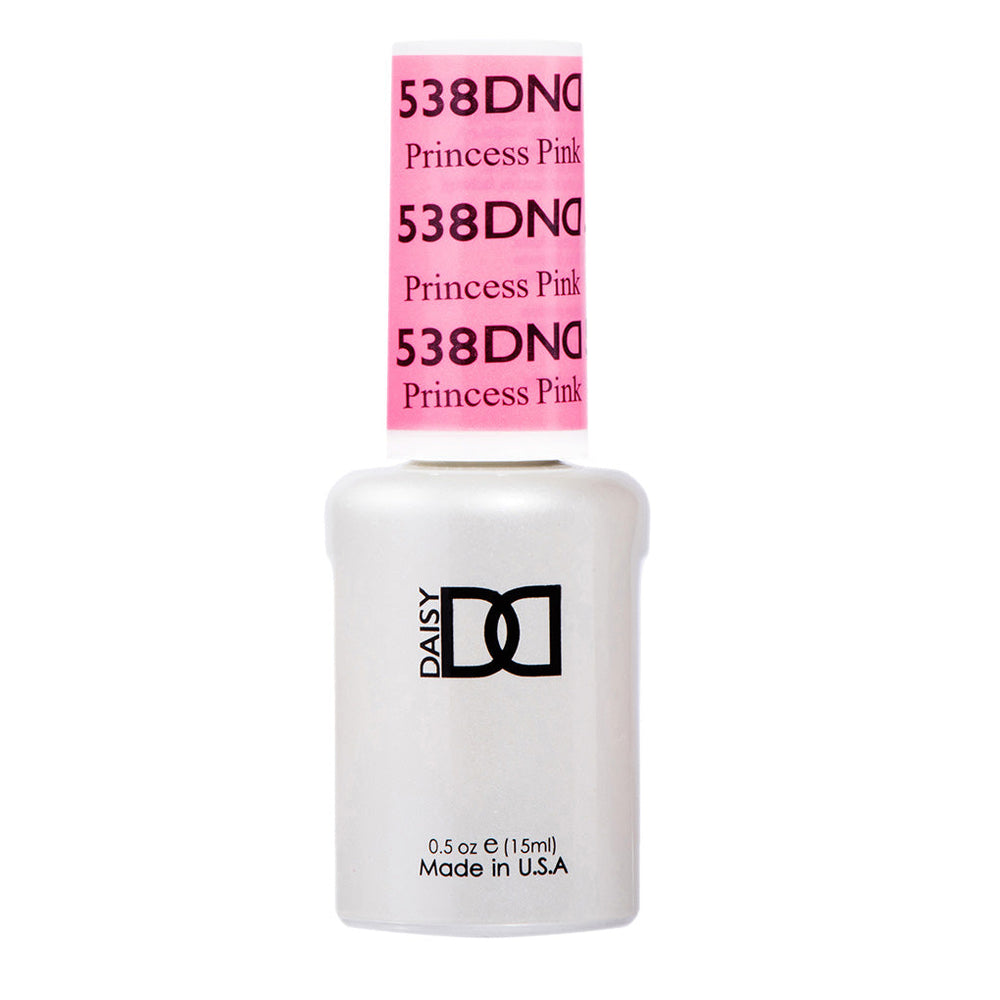 DND Gel Polish - 538 Coral Colors - Princess Pink by DND - Daisy Nail Designs sold by DTK Nail Supply