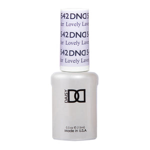 DND Gel Polish - 542 Purple Colors - Lovely Lavender by DND - Daisy Nail Designs sold by DTK Nail Supply