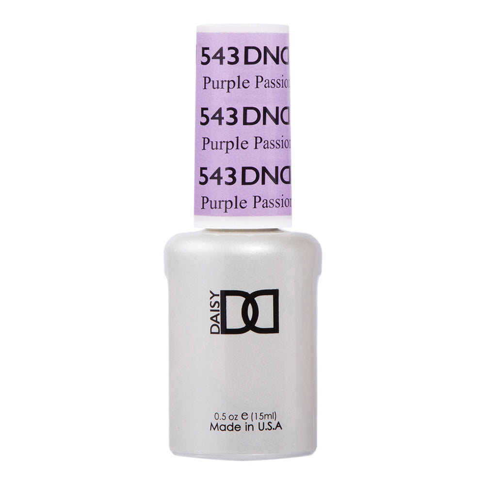 DND Gel Polish - 543 Purple Colors - Purple Passion by DND - Daisy Nail Designs sold by DTK Nail Supply