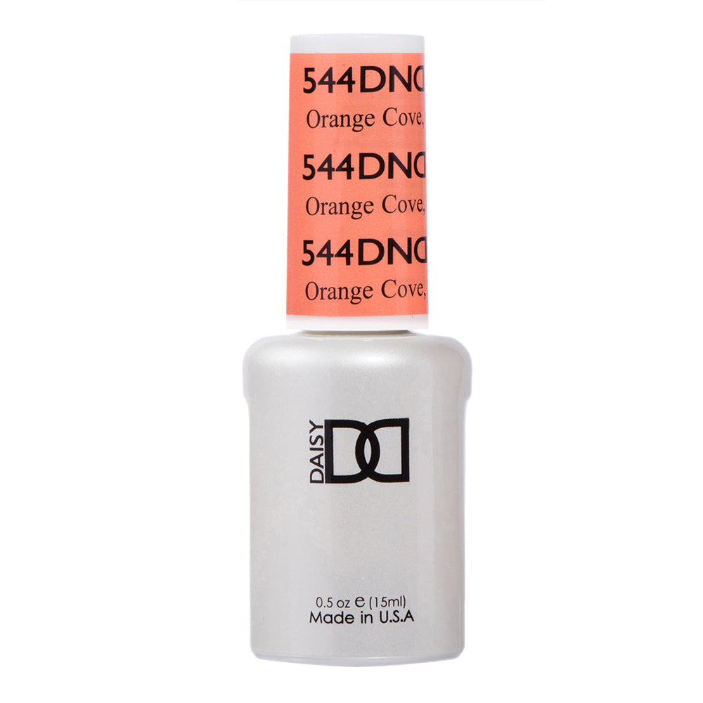  DND Gel Polish - 544 Orange Colors - Orange Cove, CA by DND - Daisy Nail Designs sold by DTK Nail Supply