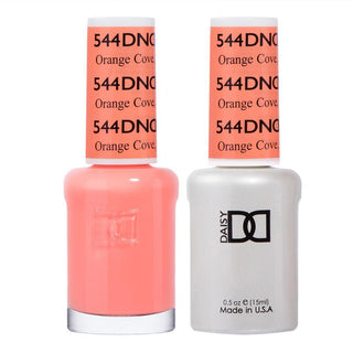  DND Gel Nail Polish Duo - 544 Orange Colors - Orange Cove, CA by DND - Daisy Nail Designs sold by DTK Nail Supply