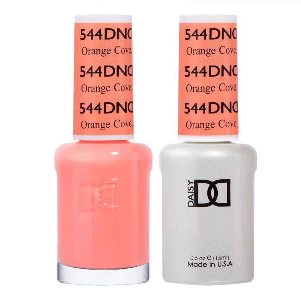  DND Gel Nail Polish Duo - 544 Orange Cove, CA by DND - Daisy Nail Designs sold by DTK Nail Supply