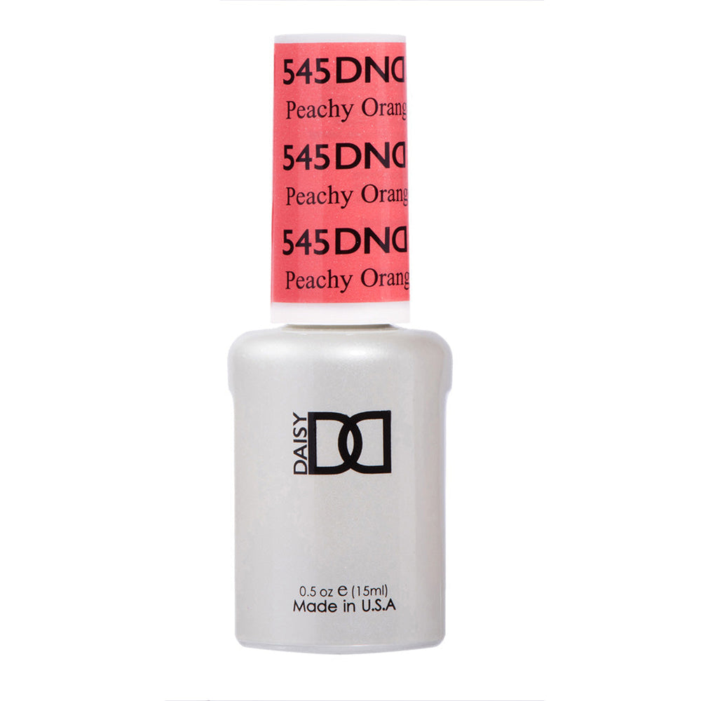 DND Gel Polish - 545 Orange Colors - Peachy Orange by DND - Daisy Nail Designs sold by DTK Nail Supply