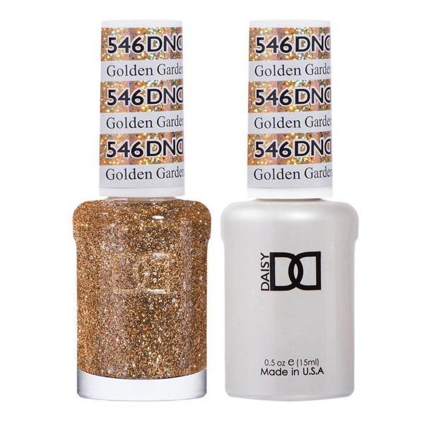  DND Gel Nail Polish Duo - 546 Golden Gardens, WA by DND - Daisy Nail Designs sold by DTK Nail Supply