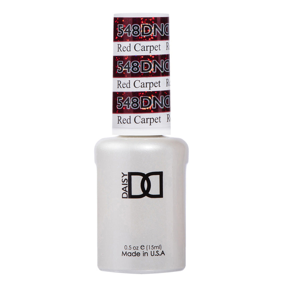 DND Gel Polish - 548 Red Colors - Red Carpet by DND - Daisy Nail Designs sold by DTK Nail Supply