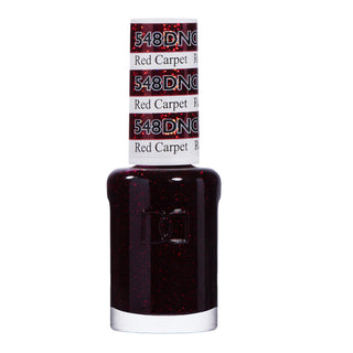 DND Nail Lacquer - 548 Red Colors - Red Carpet by DND - Daisy Nail Designs sold by DTK Nail Supply