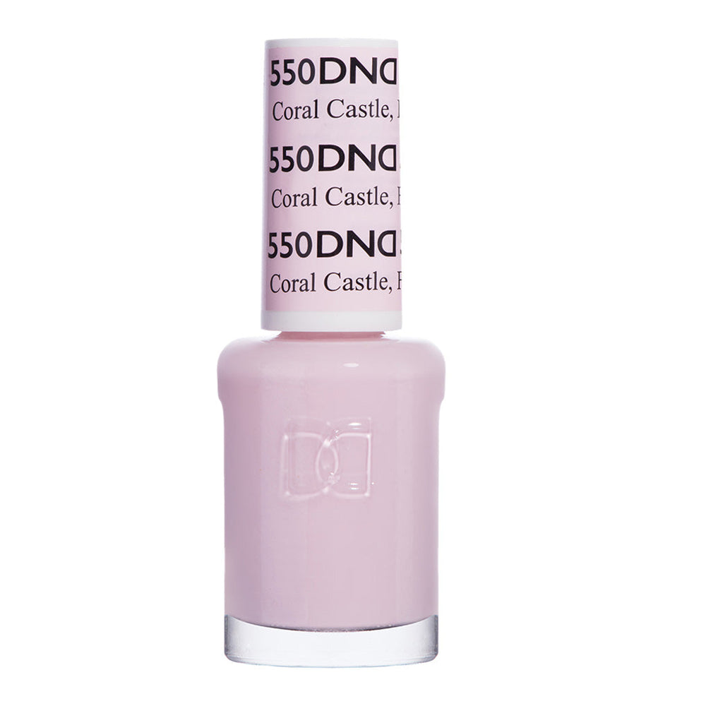  DND Nail Lacquer - 550 Neutral Colors - Coral Castle, FL by DND - Daisy Nail Designs sold by DTK Nail Supply