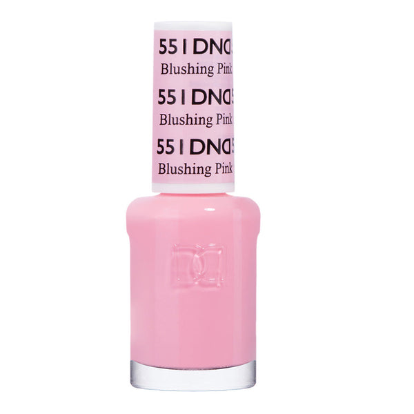 DND Nail Lacquer - 551 Pink Colors - Blushing Pink by DND - Daisy Nail Designs sold by DTK Nail Supply