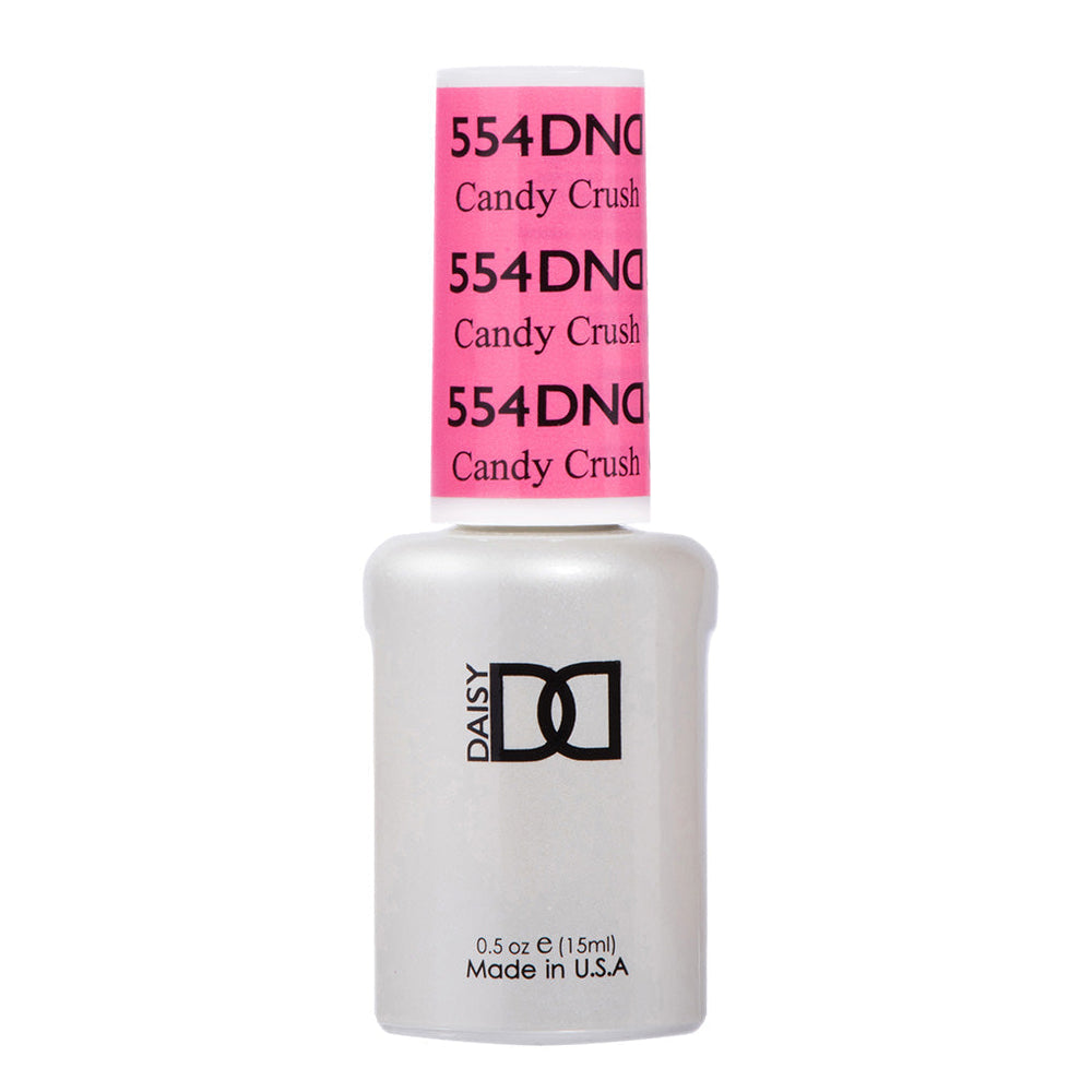 DND Gel Polish - 554 Coral Colors - Candy Crush by DND - Daisy Nail Designs sold by DTK Nail Supply