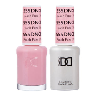  DND Gel Nail Polish Duo - 555 Coral Colors - Peach Fuzz by DND - Daisy Nail Designs sold by DTK Nail Supply